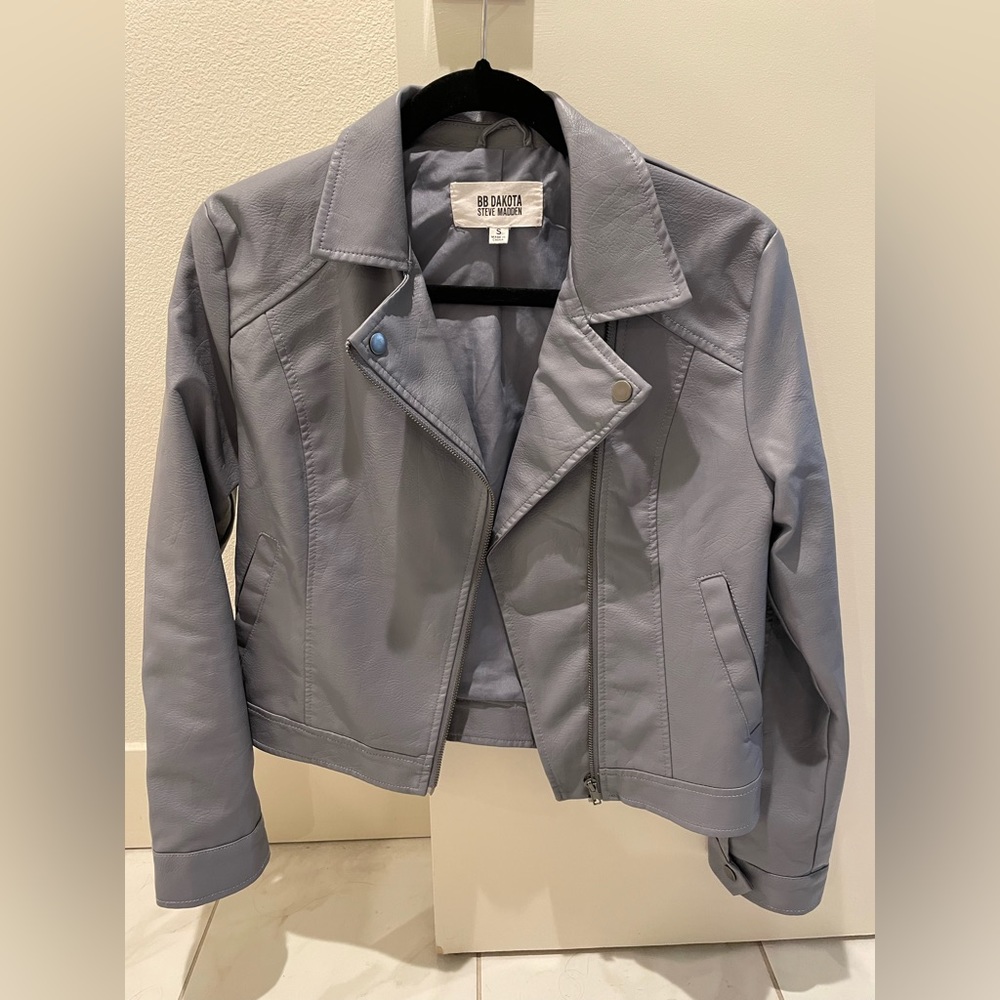 Faux Leather Jacket
